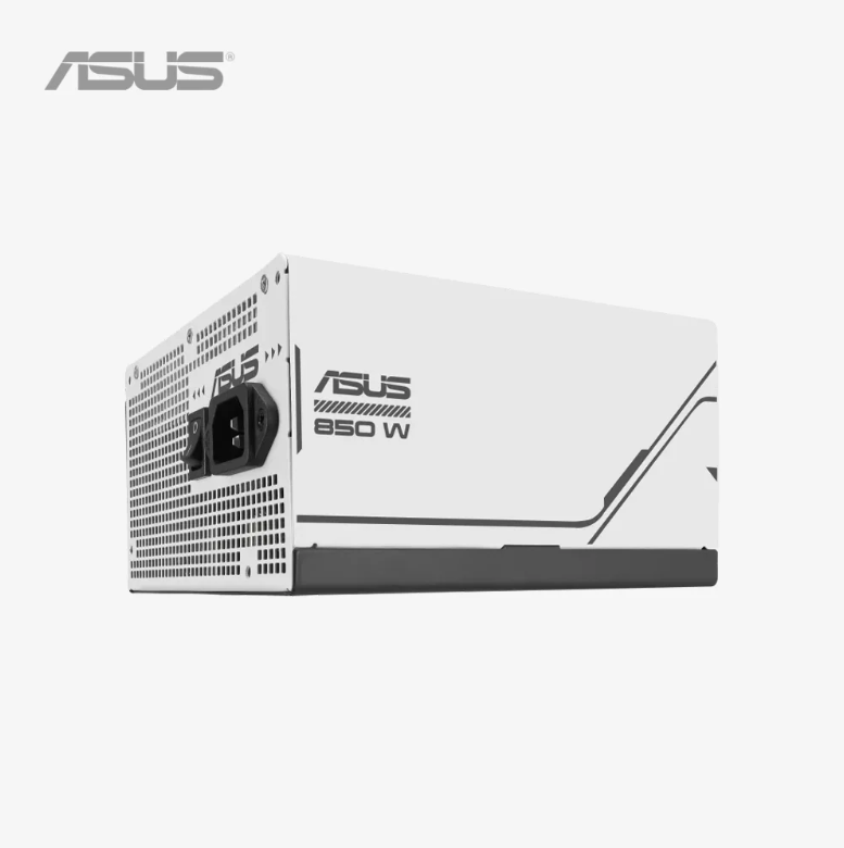 Asus power supply unit on a white background