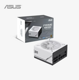 Asus Prime 750W Gold power supply unit with packaging on a white background