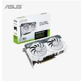 ASUS Dual GeForce RTX 4060 8GB GDDR6 White Edition Graphics Card