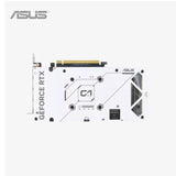 ASUS Dual GeForce RTX 4060 8GB GDDR6 White Edition Graphics Card