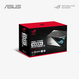 Asus ROG Thor 1000W Platinum II power supply box on a white background