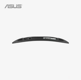 Black monitor top view with ASUS logo on a white background