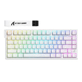 ATTACK SHARK R82 HE Rapid Trigger Keyboard (White Contours)