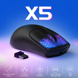 ATTACK SHARK X5 Wireless Gaming Mouse (Black/White)