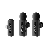 BOYA BY-V20 Next Generation 2.4GHz Dual Wireless Microphone for Type-C