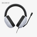 Sony gaming headset with microphone on a white background