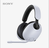 Sony gaming headset with microphone on a white background