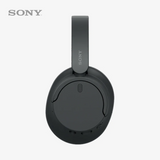 Sony headphones on a white background