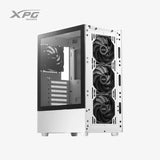 Computer case with XPG branding on a white background