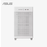 White computer case with ASUS logo on a white background