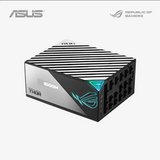 Asus ROG power supply unit on a white background