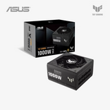 Asus TUF Gaming power supply unit with packaging on a white background