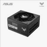 Asus TUF Gaming 1200W power supply unit on a white background