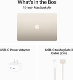 Apple MacBook Air 15" M3 Chip 10-Core GPU Starlight-8/512gb (Model: MRYT3)