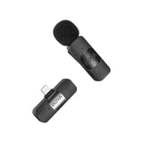BOYA BY-V1 Ultracompact Wireless Microphone System with Lightning Connector for iOS Devices (2.4 GHz)
