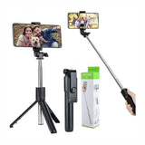3in1 – 70cm R1 Wireless Selfie Stick Tripods with Light