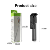 3in1 – 70cm R1 Wireless Selfie Stick Tripods with Light